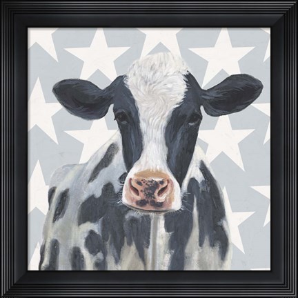 Framed Patriotic Farm II Print