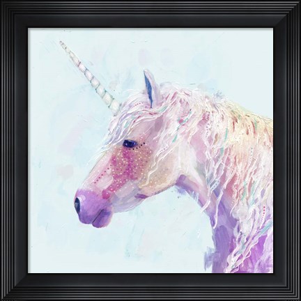 Framed Mystic Unicorn II Print