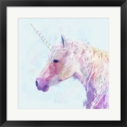 Framed Mystic Unicorn II Print