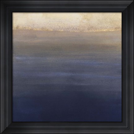 Framed Indigo Sundown II Print