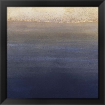 Framed Indigo Sundown II Print