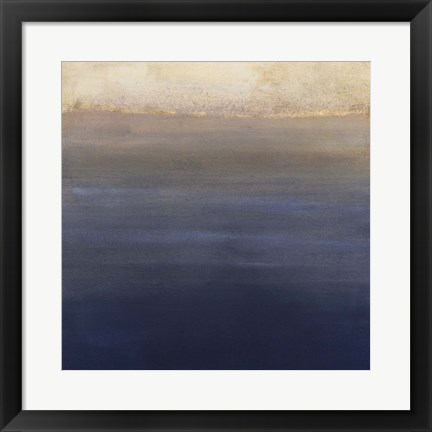 Framed Indigo Sundown II Print