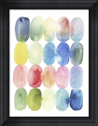 Framed Color Melt I Print