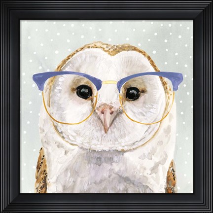 Framed Four-eyed Forester II Print