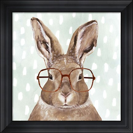Framed Four-eyed Forester III Print