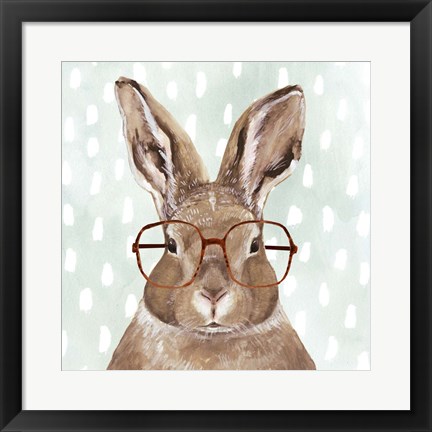 Framed Four-eyed Forester III Print