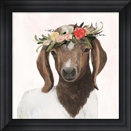 Framed Spring on the Farm IV Print