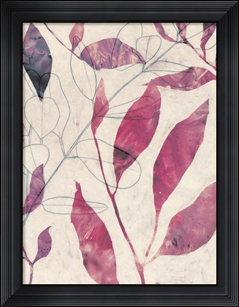 Framed Between the Leaves II Print