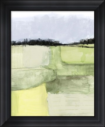 Framed Pale Vista II Print