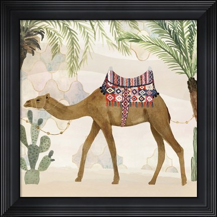 Framed Meet me in Marrakech II Print