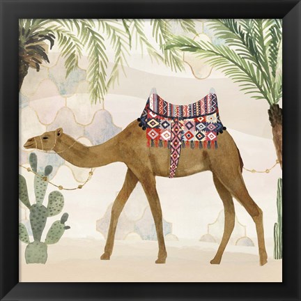 Framed Meet me in Marrakech II Print