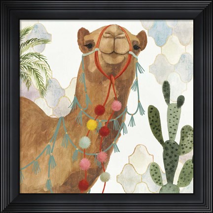 Framed Meet me in Marrakech III Print