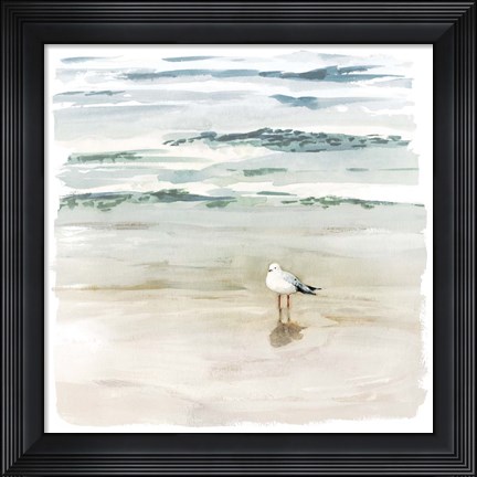 Framed Seagull Cove II Print