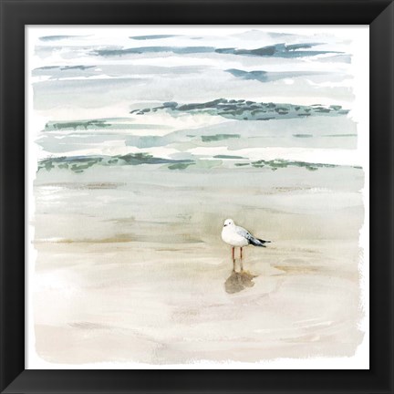 Framed Seagull Cove II Print