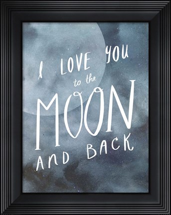 Framed Celestial Love III Print