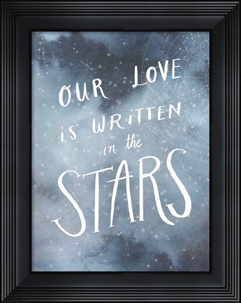Framed Celestial Love IV Print