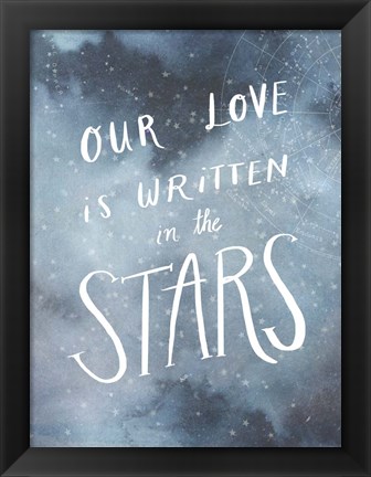 Framed Celestial Love IV Print