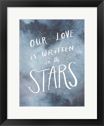 Framed Celestial Love IV Print