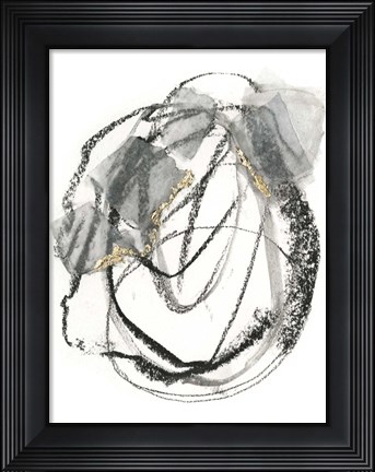 Framed La Valses II Print