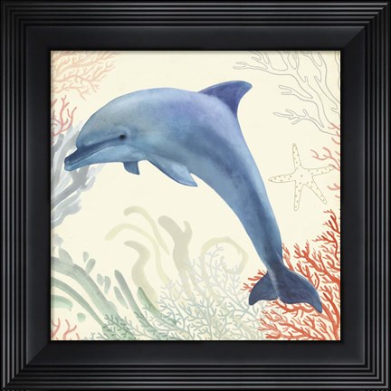 Framed Underwater Whimsy II Print