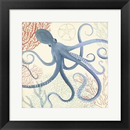 Framed Underwater Whimsy III Print