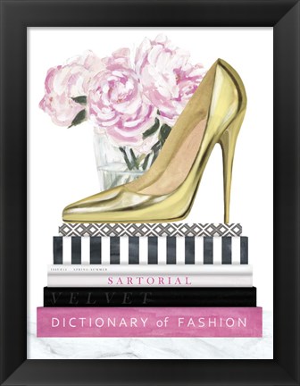 Framed Get Glam II Print