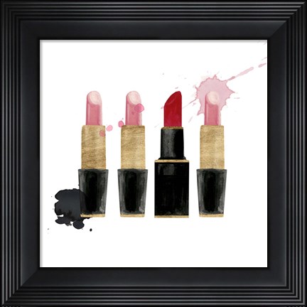 Framed Get Glam III Print