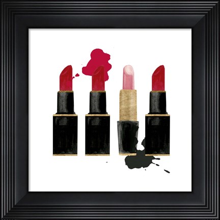 Framed Get Glam IV Print