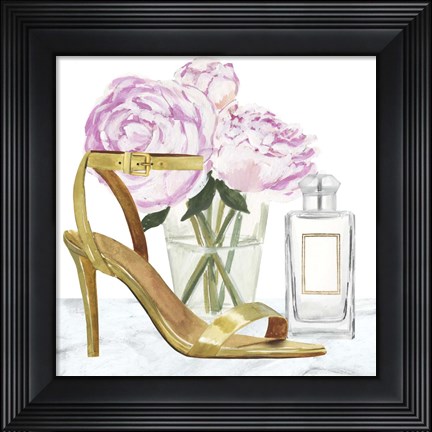 Framed Get Glam VII Print