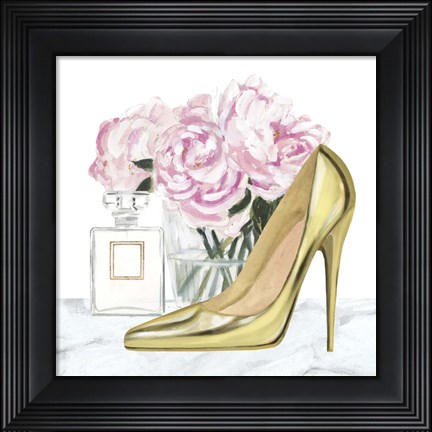 Framed Get Glam VIII Print