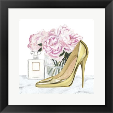 Framed Get Glam VIII Print