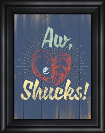 Framed Punny Coastal II Print