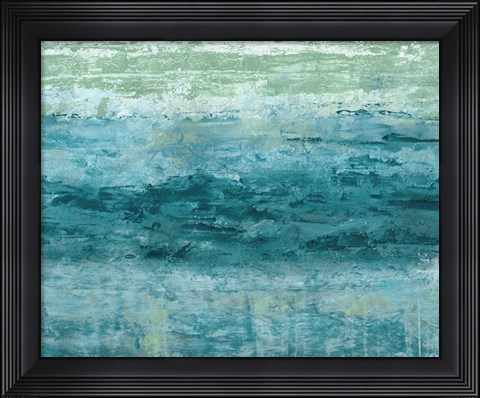 Framed Aegean Seas I Print