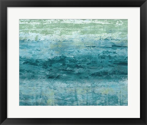 Framed Aegean Seas I Print