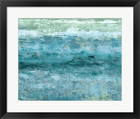 Framed Aegean Seas II Print
