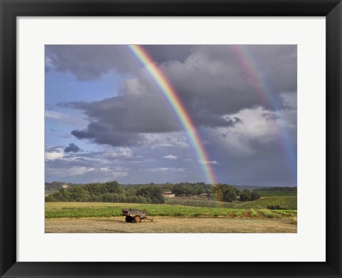 Framed Pastoral Countryside VII Print