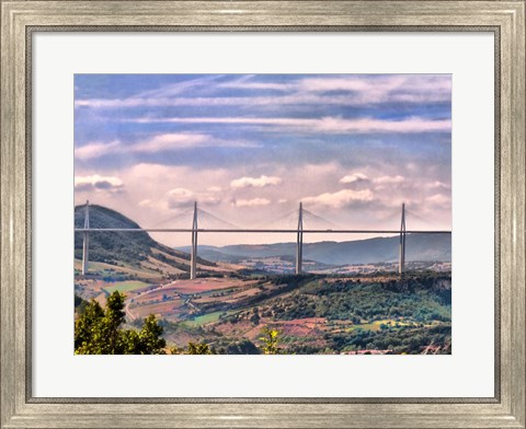 Framed Pastoral Countryside X Print