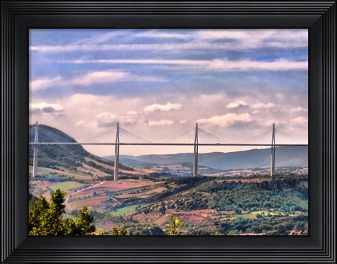 Framed Pastoral Countryside X Print