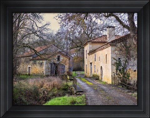 Framed Pastoral Countryside XII Print
