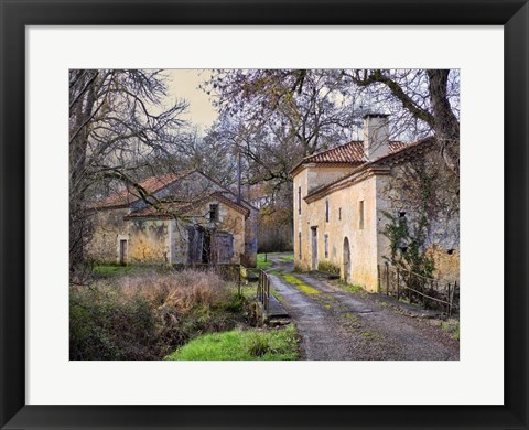 Framed Pastoral Countryside XII Print