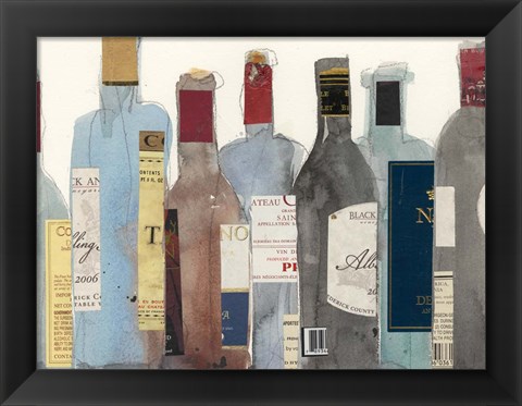 Framed Wine &amp; Spirit II Print