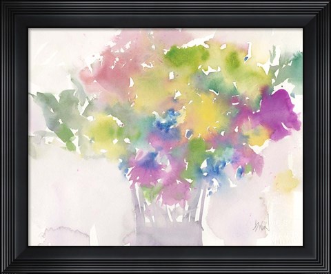 Framed Floral Moment I Print
