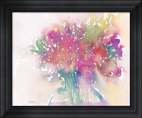 Framed Floral Moment II Print