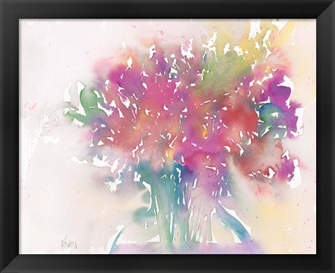 Framed Floral Moment II Print