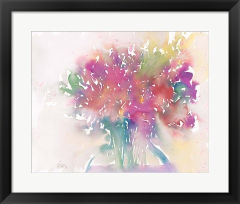 Framed Floral Moment II Print