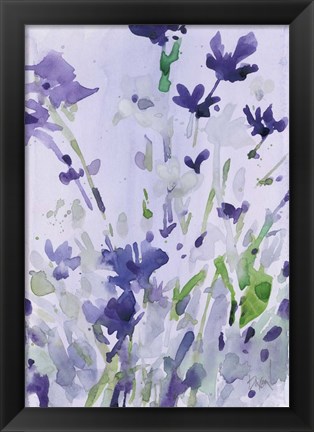 Framed Violet Garden Moment II Print