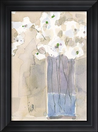 Framed Little Vase II Print