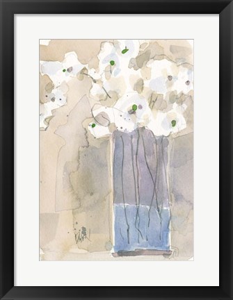 Framed Little Vase II Print