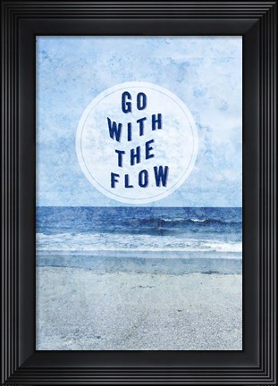 Framed Paradise Sentiment I Print