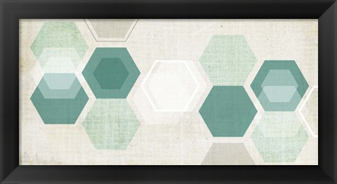 Framed Hex Mobile I Print